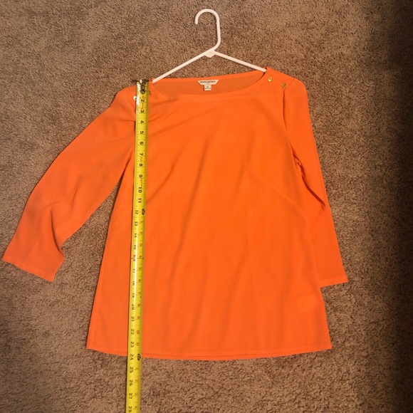 Banana Republic Orange blouse - Picture 2 of 7
